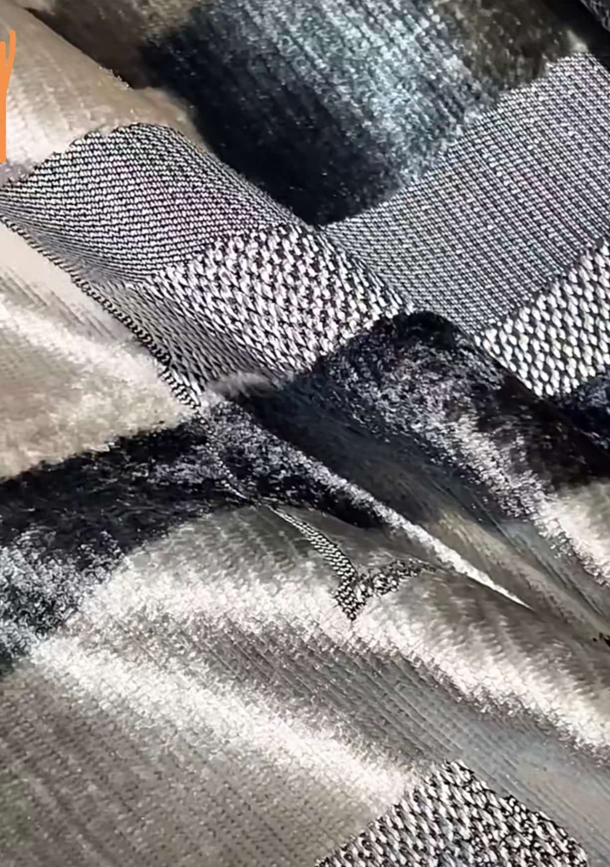 JBL Ramah Lingkungan Heavyweight Tenun Jacquard Kain Beludru Gaya Modern Pola Kanvas untuk Sofa